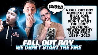 *REACTION* Fall Out Boy - We Didn't Start the Fire