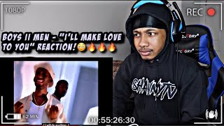 Boyz II Men - I'll Make Love To You | REACTION!!🔥🔥🔥