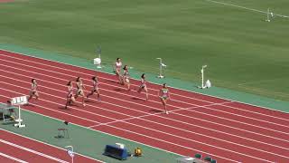 女子200m 準決勝3組　関東学生新人 R01