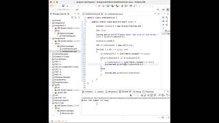 Assignment #3 - Arrays