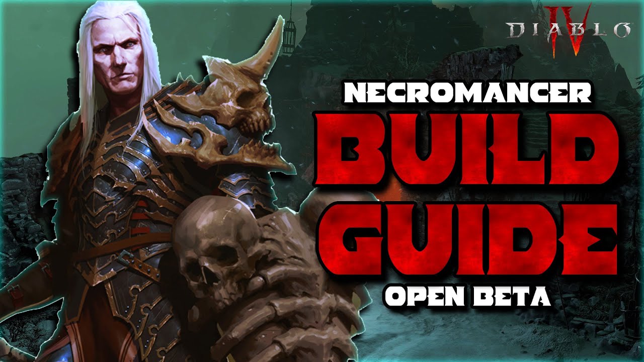 Diablo 4 Beta│Necromancer Build Guide For Leveling│Level 25 Talents ...