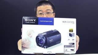 HDR-CX720V 開封動画を撮りにスタジオまで行ってきました