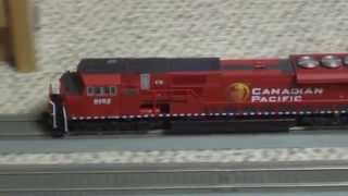 CP Beaver Train with 2 SD9043MACs and a Classic SD40-2