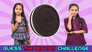 GUESS THE BISCUIT CHALLENGE | Funny Blindfold Eating Challenge | Pari Ishika \u0026 Family