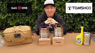 TomShoo vs Gas One Smokeless Fire Pit / Stove Comparison (Review)