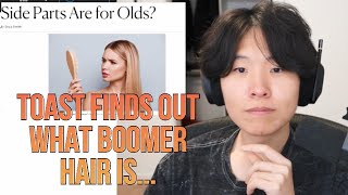 Toast finds out that side-part hair is not COOL | Gen Z vs Millennials