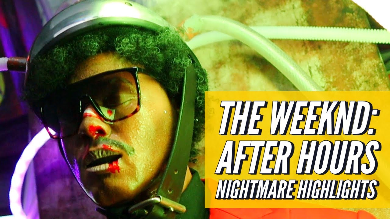 The Weeknd After Hours Nightmare Haunted House HIGHLIGHTS - Halloween ...