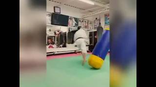 Taekwondo Bottle Kick