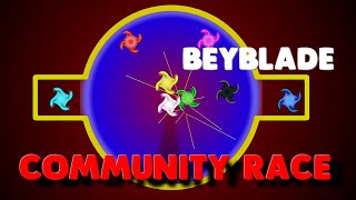 COMMUNITY RACE : BEYBLADE BY Algodoo Scene Collection