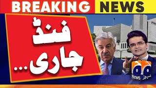 Government will not release funds for elections in Punjab on court orders, Khawaja Asif | Geo News