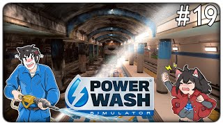 VI PARLO DEL MIO TRASLOCO MENTRE RIPULISCO UNA SPORCA METROPOLITANA | Powerwash Simulator - ep.19