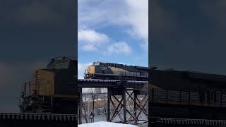 CSXT 1899 (Pere Marquette) Leads C207 into Fulton