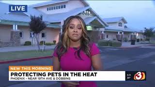 3TV Good Morning Arizona: AHS Pulling Double Duty in Light of Heat Safety and Wildfire Response