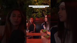 Sam Frank tell her story about when she pressed a girl for trying to kiss n3on #samfrank #samxfrank