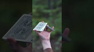 Scissor cut ✂️ #cardistry #playingcards #magic @BicycleCards