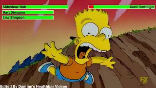 The Simpsons - Brother from Another Series (1997) Final Battle with healthbars (Birthday Special)