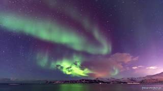 Polarlichter Sommarøy /Aurora Borealis  in Norwegen - FotografierBahr.de