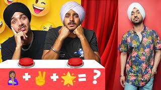 Guess Diljit Dosanjh's Song From Emoji | The Singh