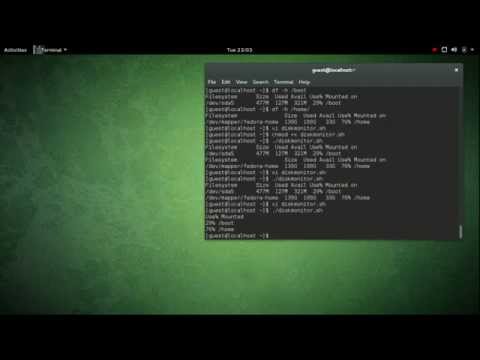 script to check disk space in linux automatically script to check disk space in linux automatically