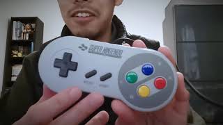 ASMR | (Over) Explaining SNES Controller and Classic Mini Console (Whispers)