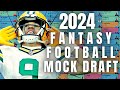 A 2024 Fantasy Football Mock Draft! (With Subscribers!)