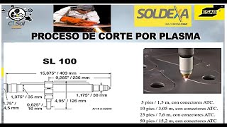 SOLDEXA ESAB: CURSO CORTE POR PLASMA PROCESOS ESPECIFICACIONES.