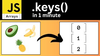 JS array .keys() method