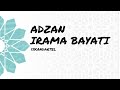 Adzan irama bayati || iskandartel