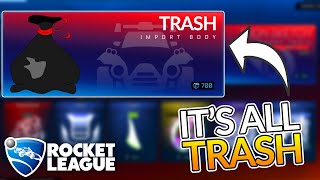 EVERY ITEM IS TRASH! | Rocket League Item Shop | 3/24/21