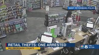 Court records: Suspect arrested in organized retail theft 'booster" operation across Tampa Bay