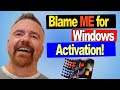 Blame Me: The INSIDER Secrets of Windows Product Activation!