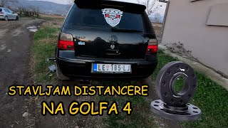 STAVLJAM DISTANCERE NA GOLFA 4 - OVAKO JE ISPALO -