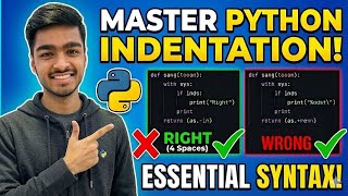 Learn Python Indentation: Syntax Essentials for Python Code