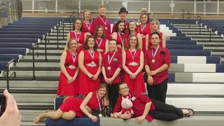 Corning-Painted Post winter guard teams place in competitions