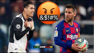 Cristiano Ronaldo Vs Lionel Messi ● Top 5 Fights\Angry Moments Ever ● 1080i HD