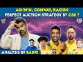 Ashwin, Conway, Rachin - Perfect Auction strategy by CSK ? - Analysis by Badri | Cric It with Badri