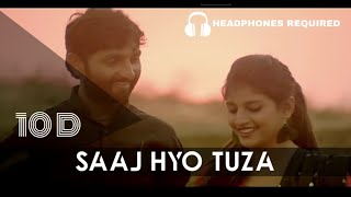 SAAJ HYO TUZA | (10D AUDIO) | -BABAN | MARATHI SONG |  New Marathi Song