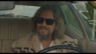 The Big Lebowski - Car scene with Creedence Clearwater Revival - "Lookin' Out My Back Door" (4K)