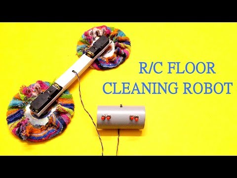 How to make a Remote Controlled Floor Cleaning Robot at home How to make a Remote Controlled Floor Cleaning Robot at home