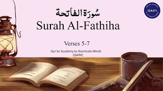 Surah Fatiha: Verses 5-7