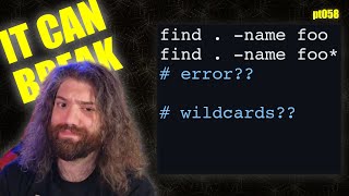 Finding files - the `find` Command and Shell Globbing - You Suck at Programming #058