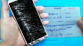 Destroyed phone Restoration  | Restore OPPO A83 | Rebuild Broken Phone