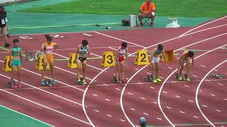 H29　千葉県国体最終　少年B女子100m　決勝