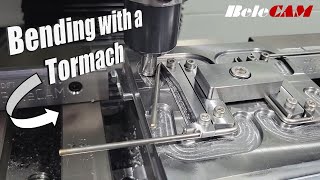 CNC bending 304 rods - Tormach