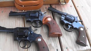 3 Original Colt Trooper Revolvers