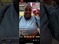 Tacorey Williams Instagram Live November 15, 2020