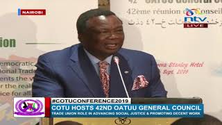 Raila is my brother in law, Atwoli tells delegates at continental conference