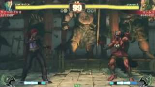 SF4:Drummond (Ho),Tanape (Vi),Aoki (Ab) vs Yoshimura (Dh),Umechin (Ry),Gun (Bl) - NSB12