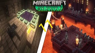 Minecraft Survival Series Part-11 | Ender Dragon fight preparation | nether fortress |  #minecraft