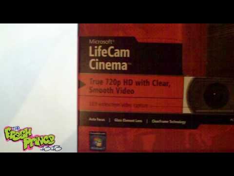 Microsoft LifeCam Cinema Unboxing Microsoft LifeCam Cinema Unboxing